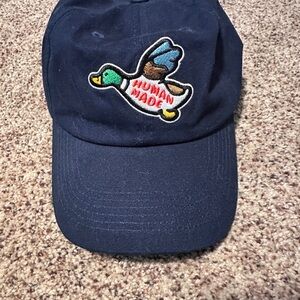 Human Made Navy Cap with Duck Patch